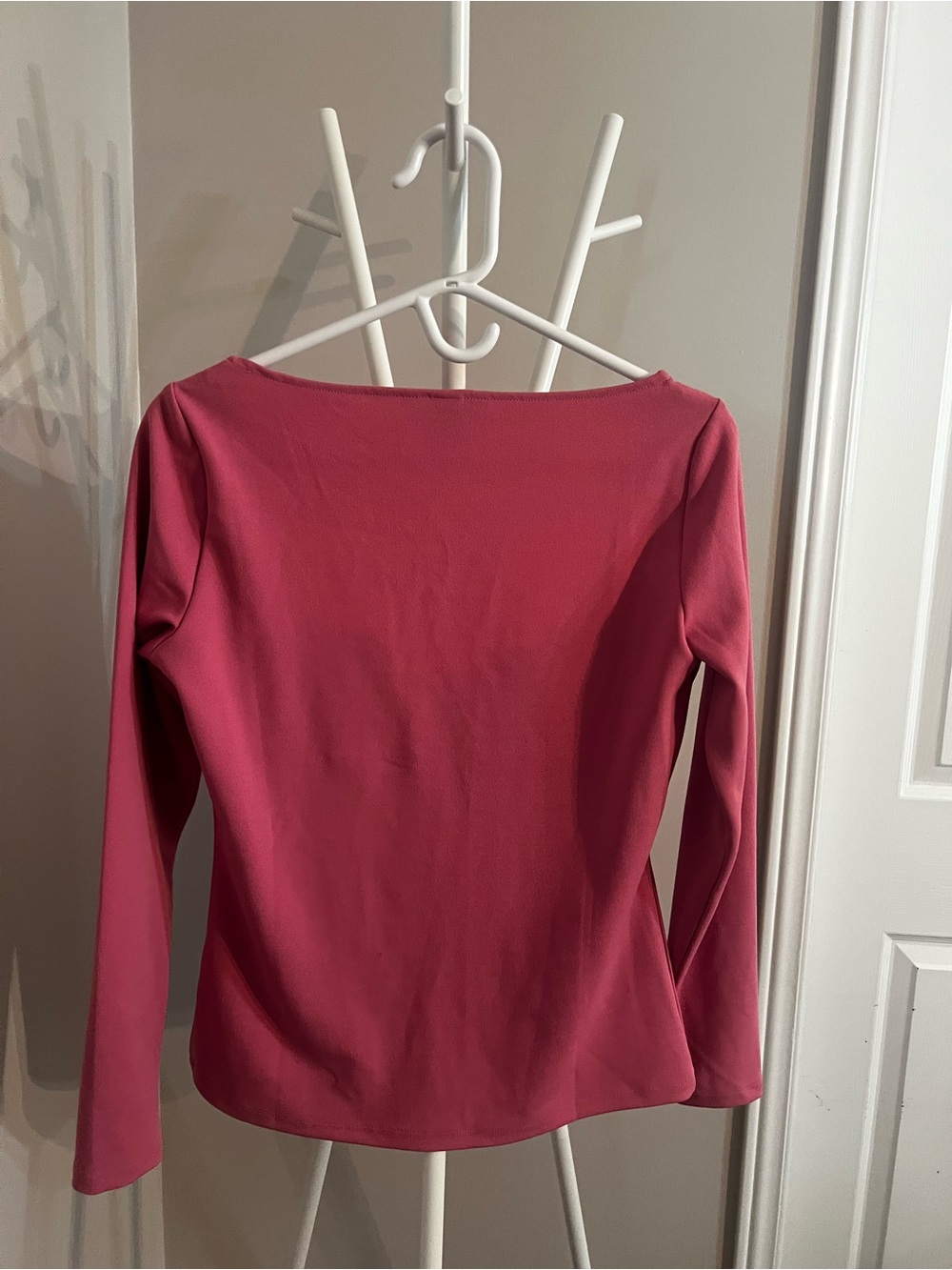 H&M Rose Pink Long Sleeve Square Neck Top - Picture 6 of 6